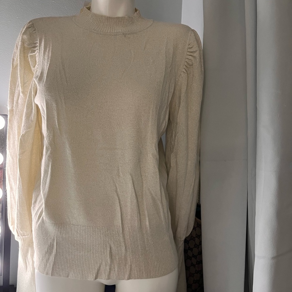 Beige Long Sleeve Band of Gypsies E5